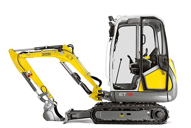 Gravemaskin belter diesel 1,1-2,0 tonn